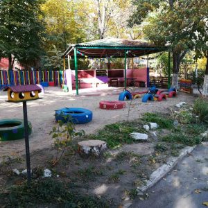 Instituția de educație timpurie nr.184, str.P.Zadnipru, 3/1  Salubrizarea terenului instituției de învățământ.